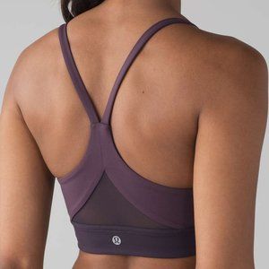 Lululemon Train Times Bra Black Currant / Boysenberry
